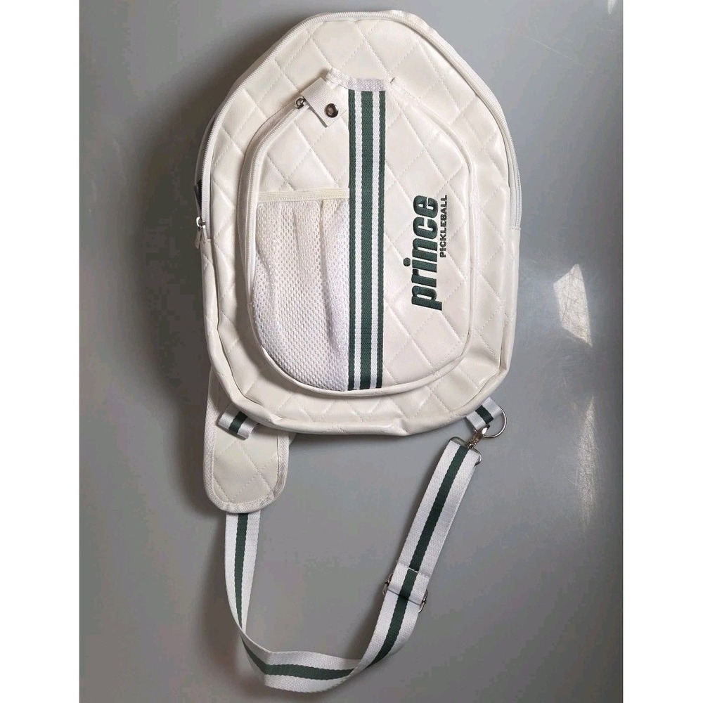 NWT Prince Sports Pickleball White Sling Bag